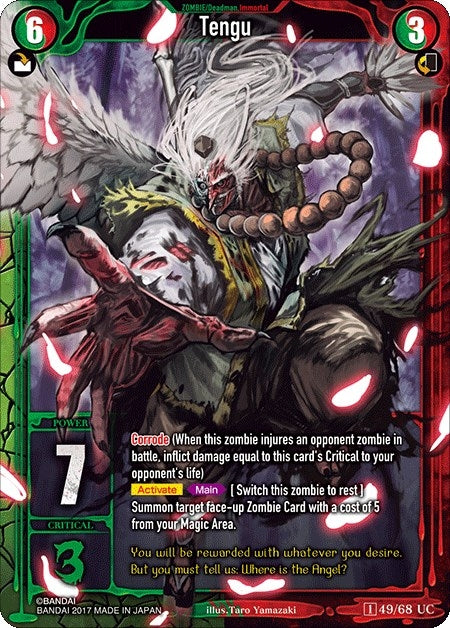 Image for Tengu (Zombie World Order TCG - Set 1) (49) - Zombie World Order TCG