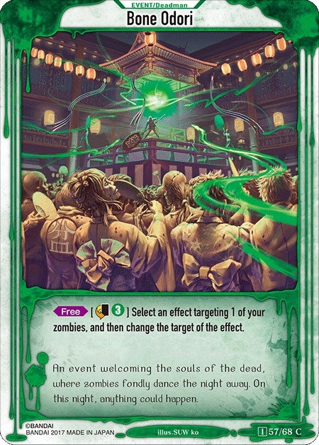 Image for Bone Odori (Zombie World Order TCG - Set 1) (57) - Zombie World Order TCG