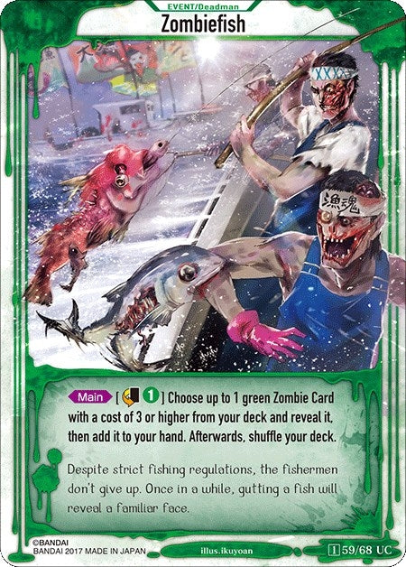 Image for Zombiefish (Zombie World Order TCG - Set 1) (59) - Zombie World Order TCG