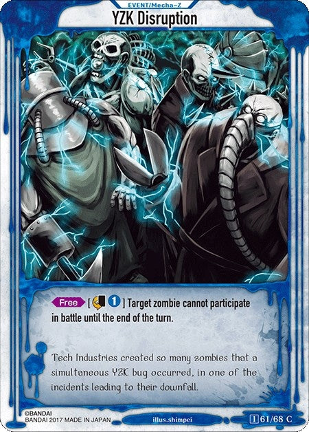 Image for YZK Disruption (Zombie World Order TCG - Set 1) (61) - Zombie World Order TCG