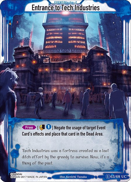 Image for Entrance to Tech Industries (Zombie World Order TCG - Set 1) (63) - Zombie World Order TCG
