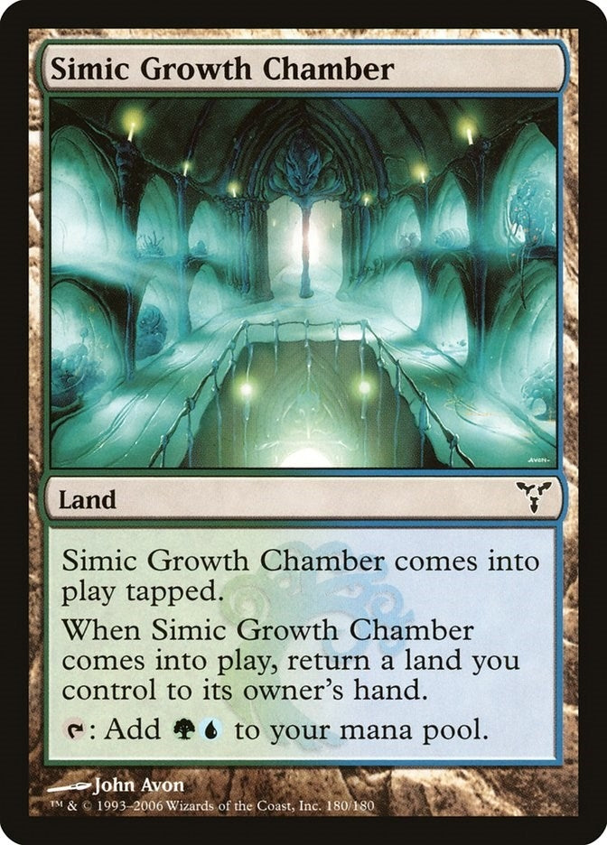 Image for Simic Growth Chamber (Dissension) (180) - Magic: The Gathering