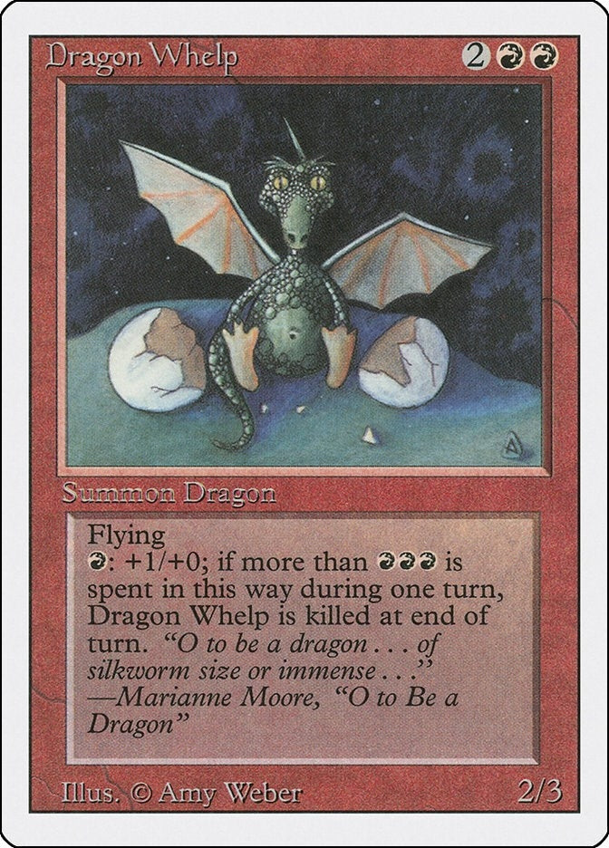 Image for Dragon Whelp (Revised Edition) - Magic: The Gathering