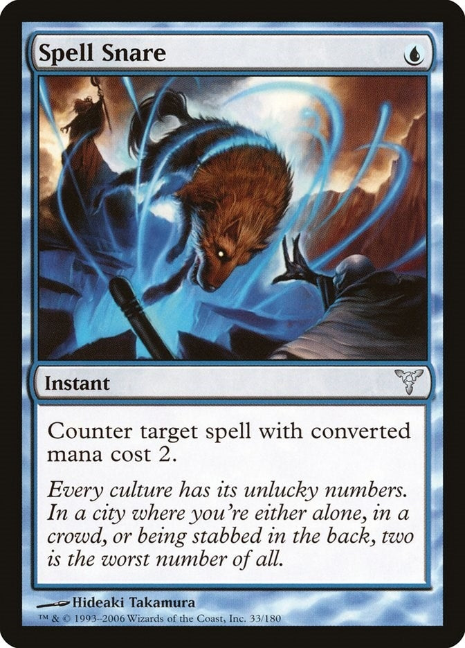 Image for Spell Snare (Dissension) (33) - Magic: The Gathering