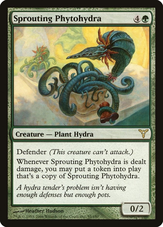Image for Sprouting Phytohydra (Dissension) (95) - Magic: The Gathering