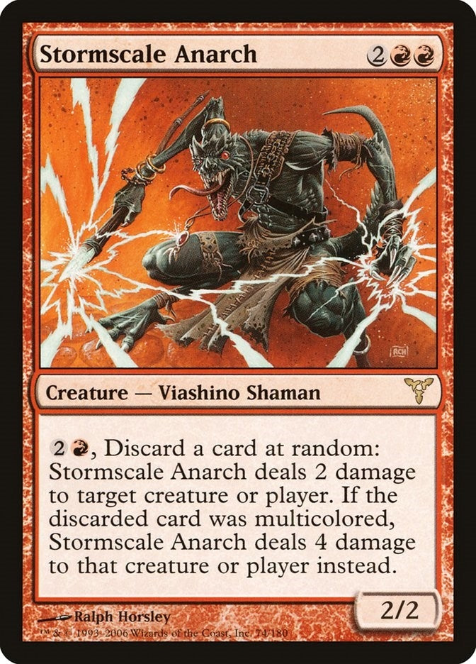 Image for Stormscale Anarch (Dissension) (74) - Magic: The Gathering