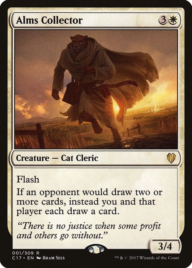 Image for Alms Collector (Commander 2017) (1) - Magic: The Gathering