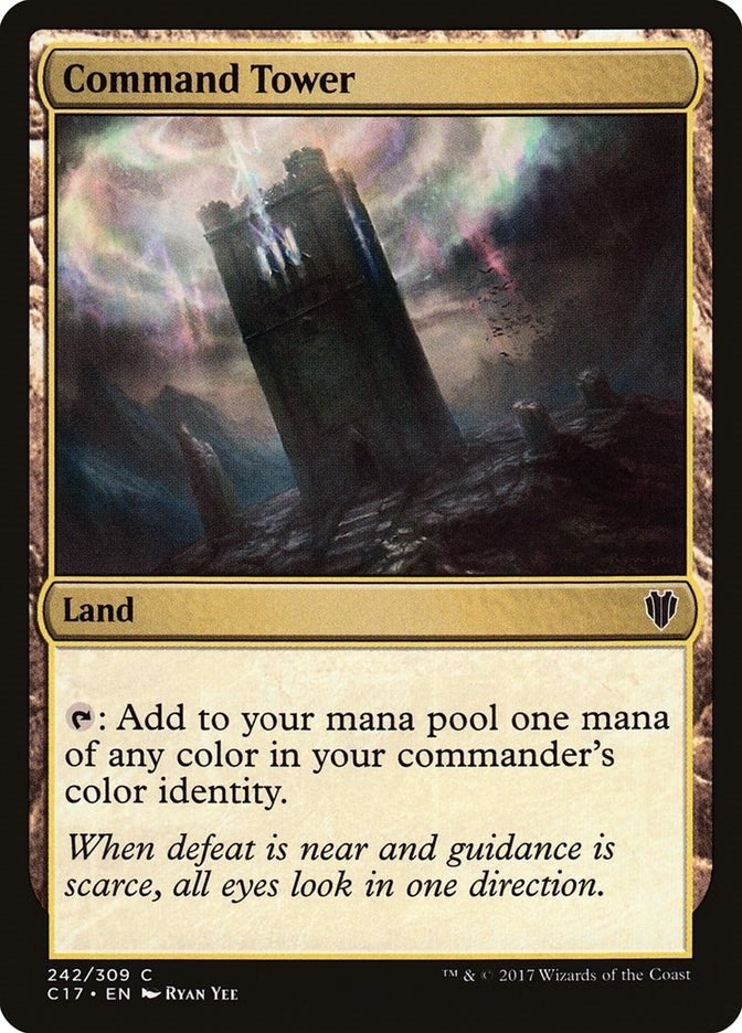 Image for Command Tower (Commander 2017) (242) - Magic: The Gathering