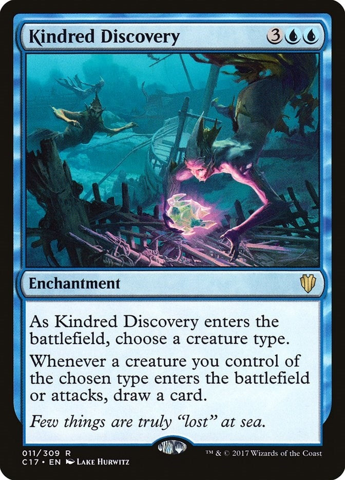 Image for Kindred Discovery (Commander 2017) (11) - Magic: The Gathering
