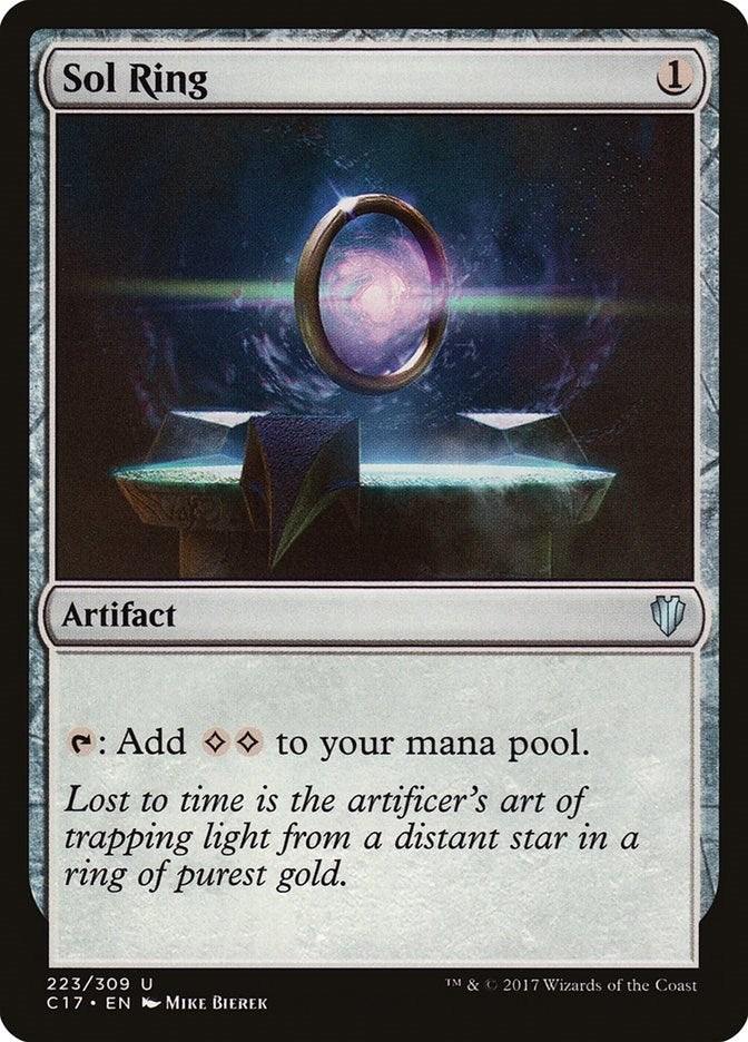 Image for Sol Ring (Commander 2017) (223) - Magic: The Gathering