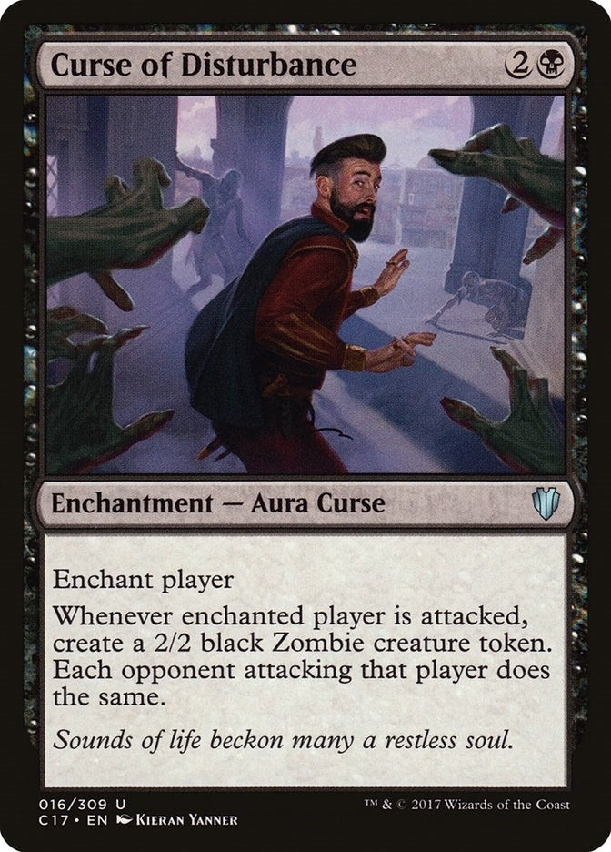 Image for Curse of Disturbance (Commander 2017) (16) - Magic: The Gathering