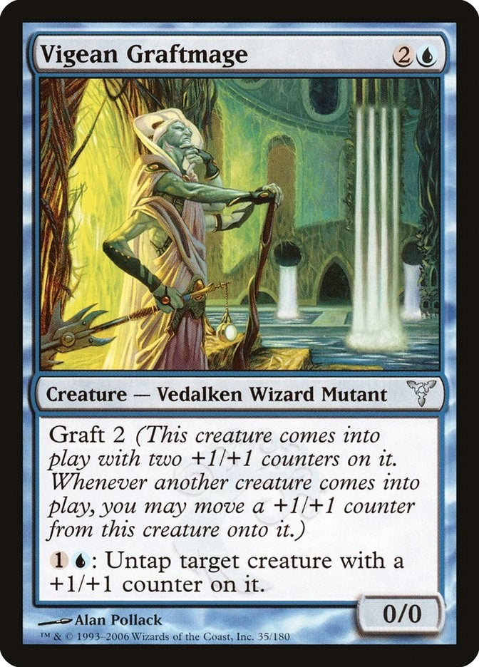 Image for Vigean Graftmage (Dissension) (35) - Magic: The Gathering