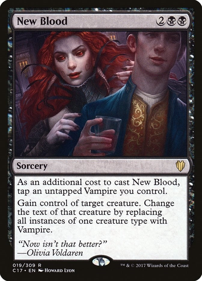Image for New Blood (Commander 2017) (19) - Magic: The Gathering