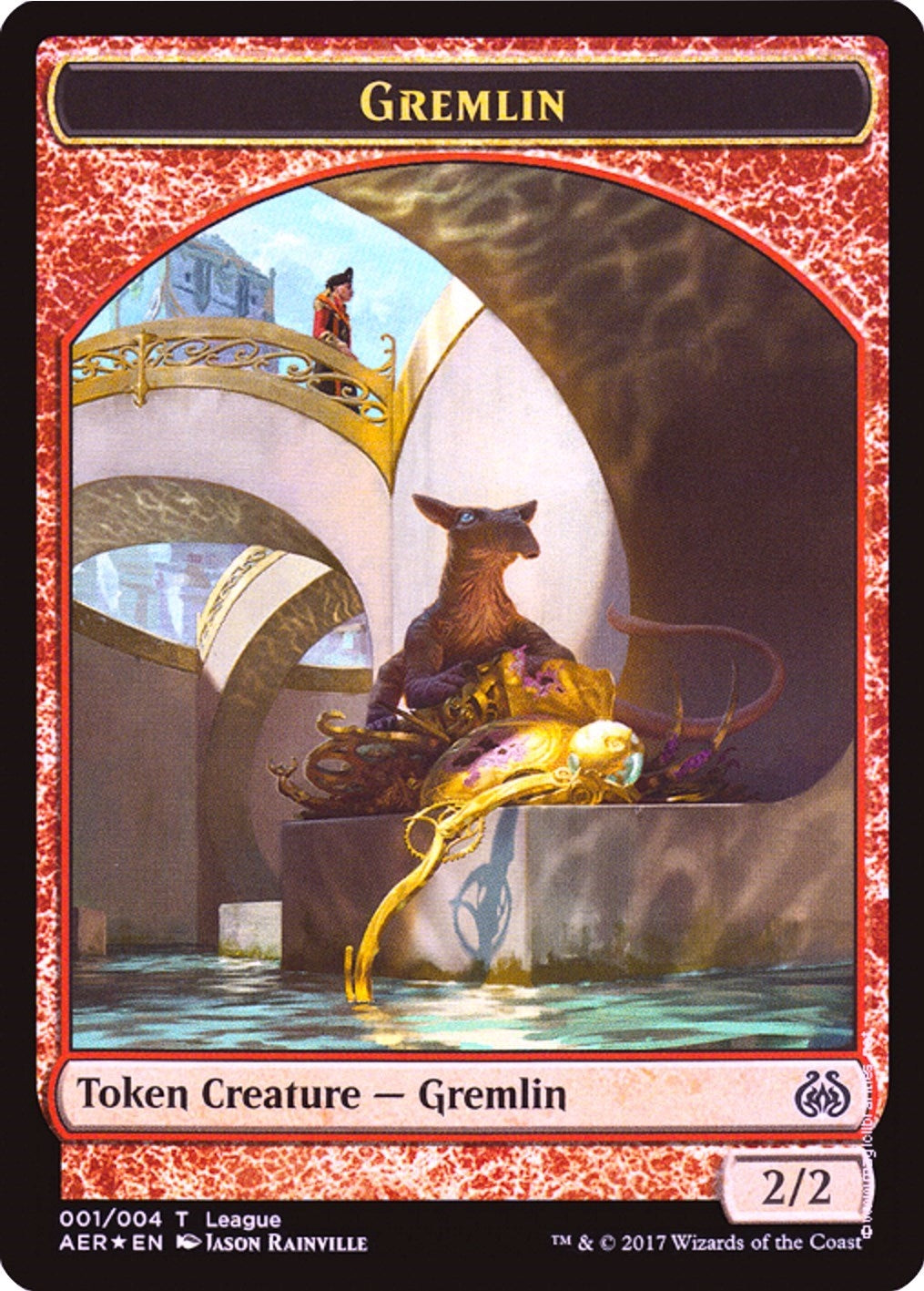 Image for Gremlin // Energy Reserve Double-sided Token (League Promos) - Magic: The Gathering