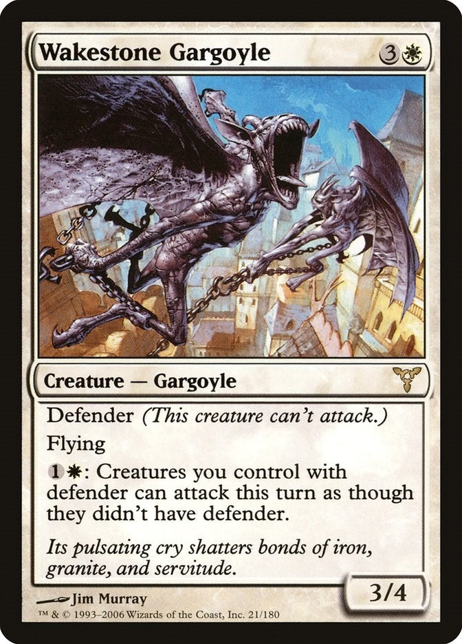 Image for Wakestone Gargoyle (Dissension) (21) - Magic: The Gathering