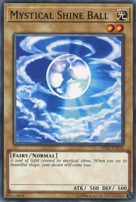 Image for Mystical Shine Ball (OTS Tournament Pack 5) (OP05-EN016) - YuGiOh