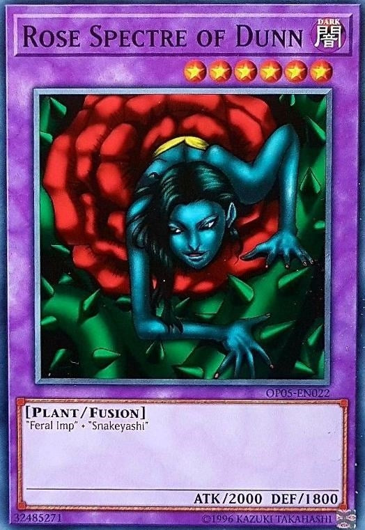 Image for Rose Spectre of Dunn (OTS Tournament Pack 5) (OP05-EN022) - YuGiOh