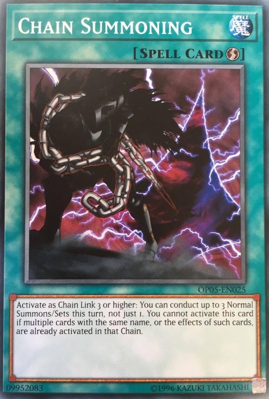 Image for Chain Summoning (OTS Tournament Pack 5) (OP05-EN025) - YuGiOh
