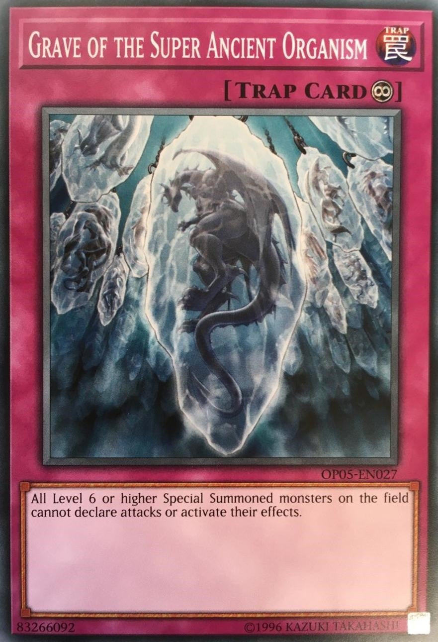 Image for Grave of the Super Ancient Organism (OTS Tournament Pack 5) (OP05-EN027) - YuGiOh