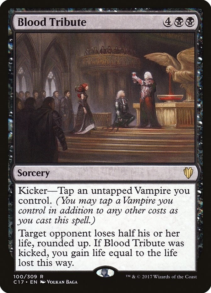 Image for Blood Tribute (Commander 2017) (100) - Magic: The Gathering