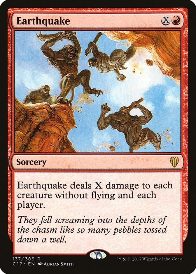 Image for Earthquake (Commander 2017) (137) - Magic: The Gathering