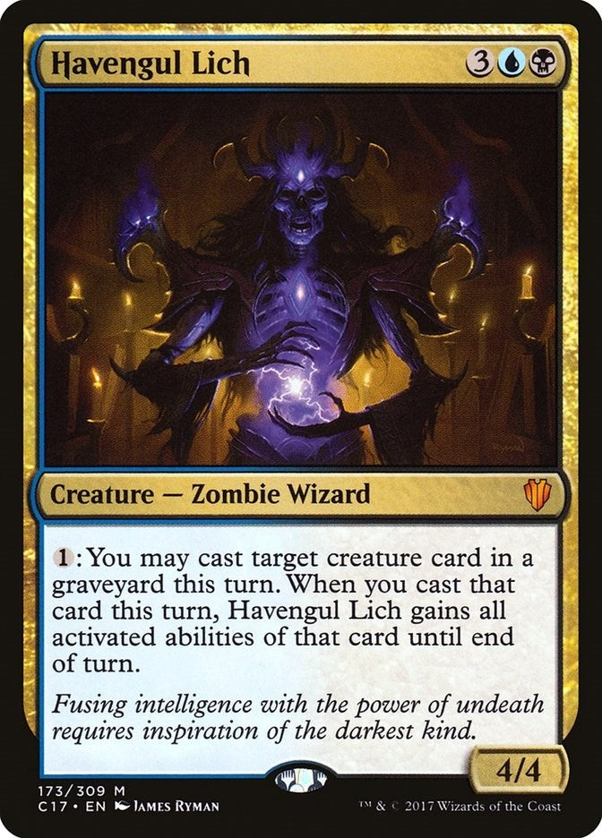 Image for Havengul Lich (Commander 2017) (173) - Magic: The Gathering
