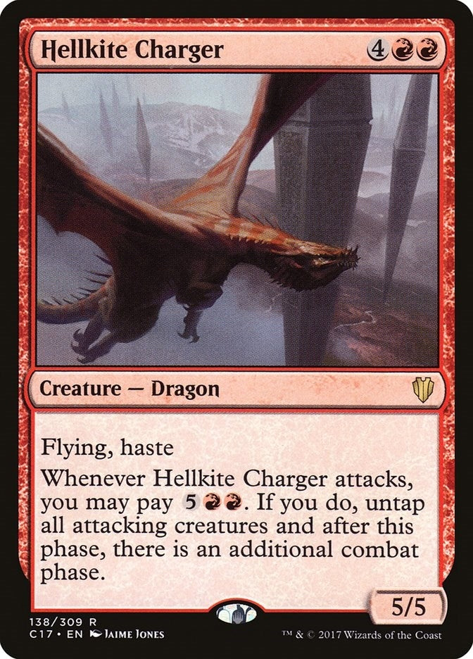 Image for Hellkite Charger (Commander 2017) (138) - Magic: The Gathering