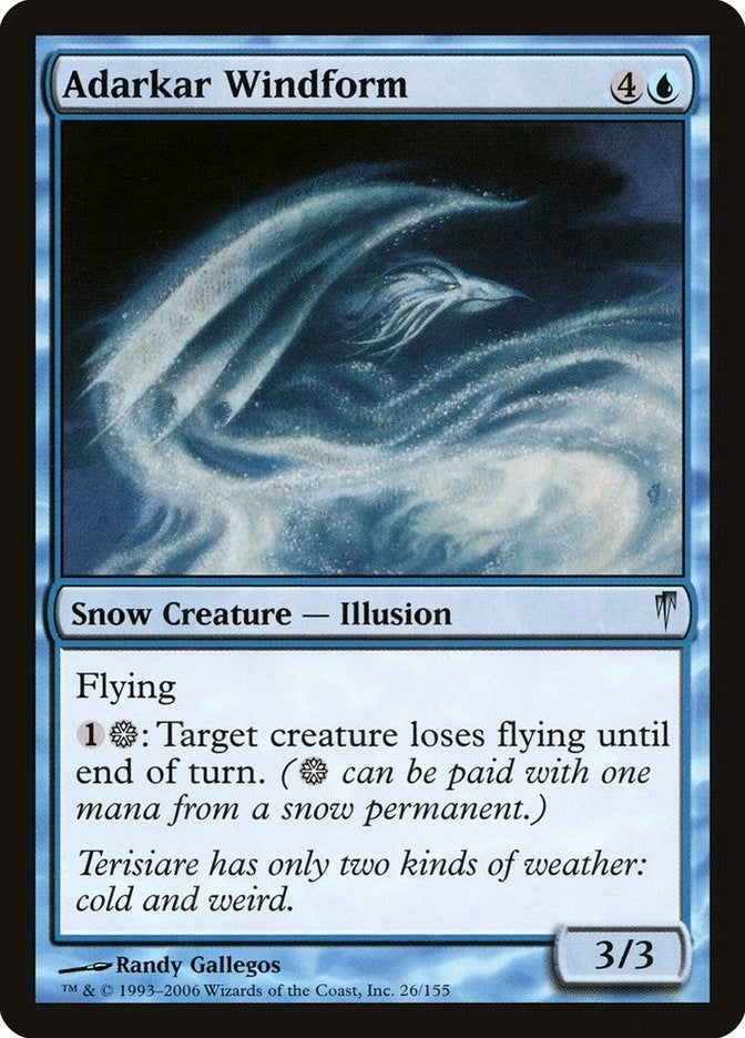 Image for Adarkar Windform (Coldsnap) (26) - Magic: The Gathering