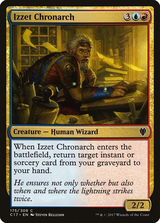 Image for Izzet Chronarch (Commander 2017) (175) - Magic: The Gathering