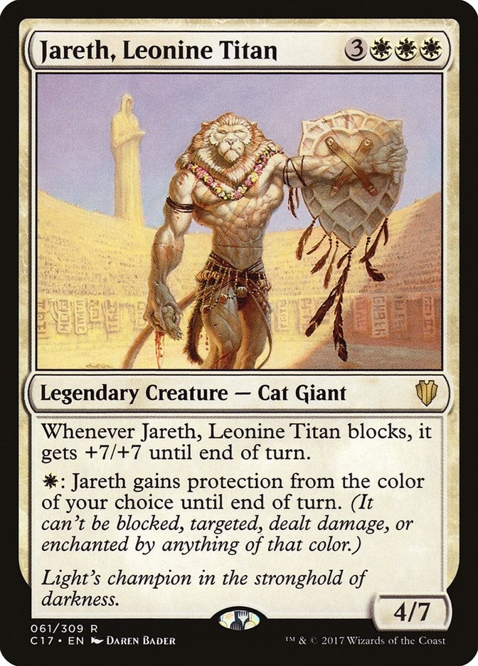 Image for Jareth, Leonine Titan (Commander 2017) (61) - Magic: The Gathering
