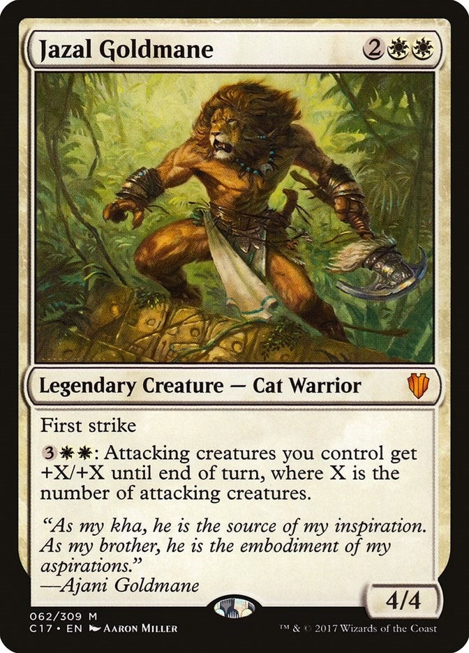 Image for Jazal Goldmane (Commander 2017) (62) - Magic: The Gathering