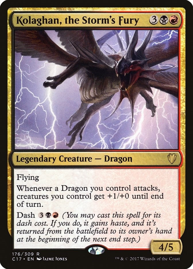 Image for Kolaghan, the Storm's Fury (Commander 2017) (176) - Magic: The Gathering