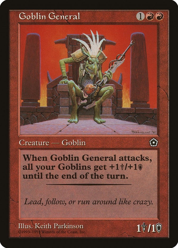 Image for Goblin General (Portal Second Age) - Magic: The Gathering