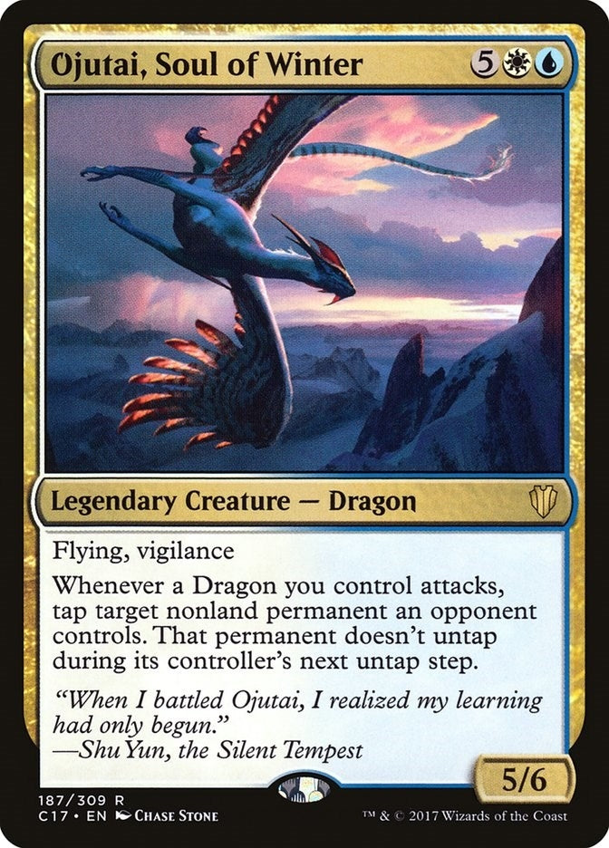 Image for Ojutai, Soul of Winter (Commander 2017) (187) - Magic: The Gathering