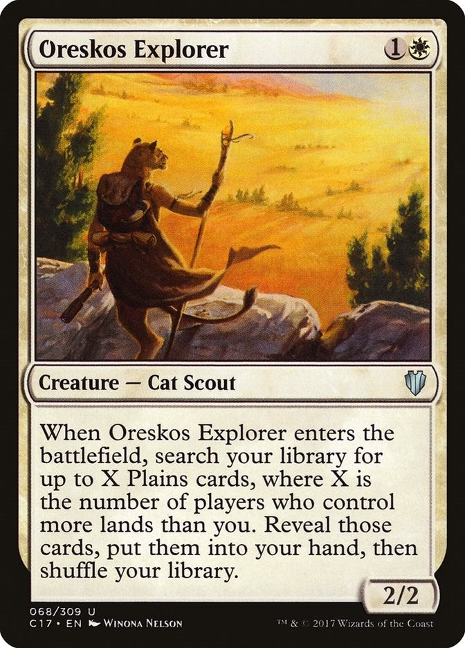 Image for Oreskos Explorer (Commander 2017) (68) - Magic: The Gathering