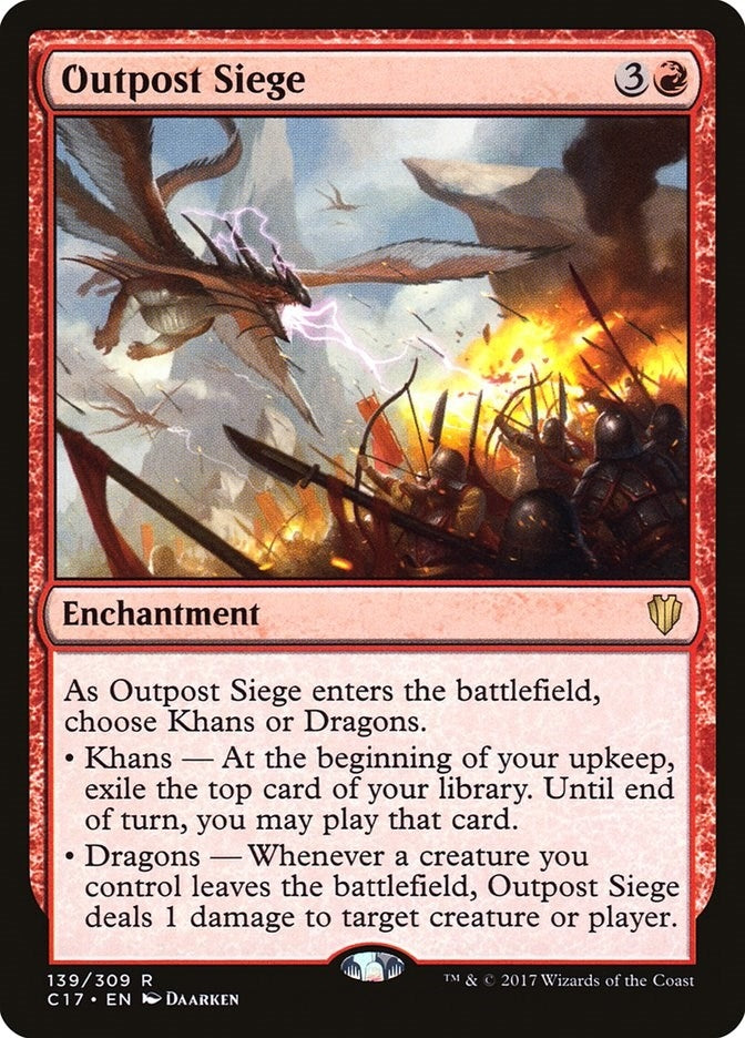 Image for Outpost Siege (Commander 2017) (139) - Magic: The Gathering