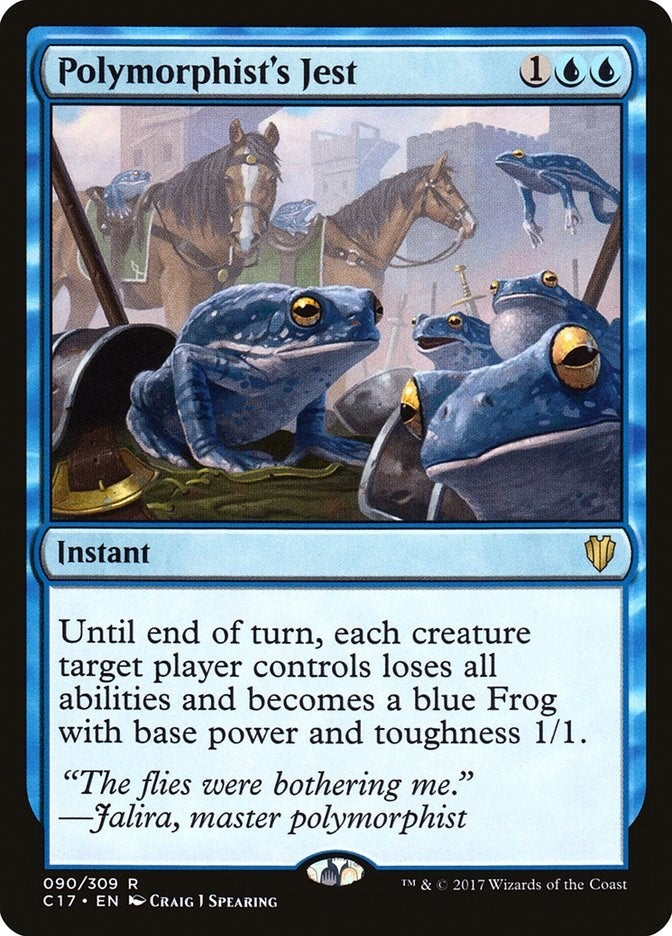 Image for Polymorphist's Jest (Commander 2017) (90) - Magic: The Gathering