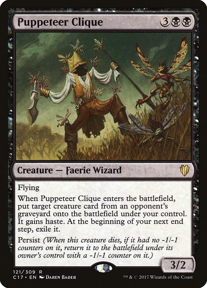 Image for Puppeteer Clique (Commander 2017) (121) - Magic: The Gathering