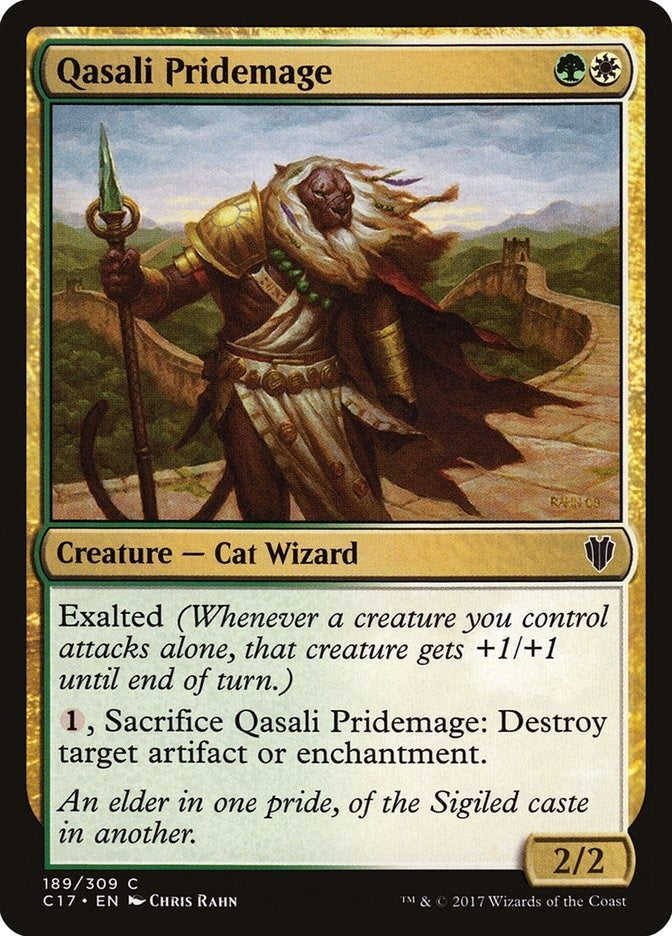 Image for Qasali Pridemage (Commander 2017) (189) - Magic: The Gathering