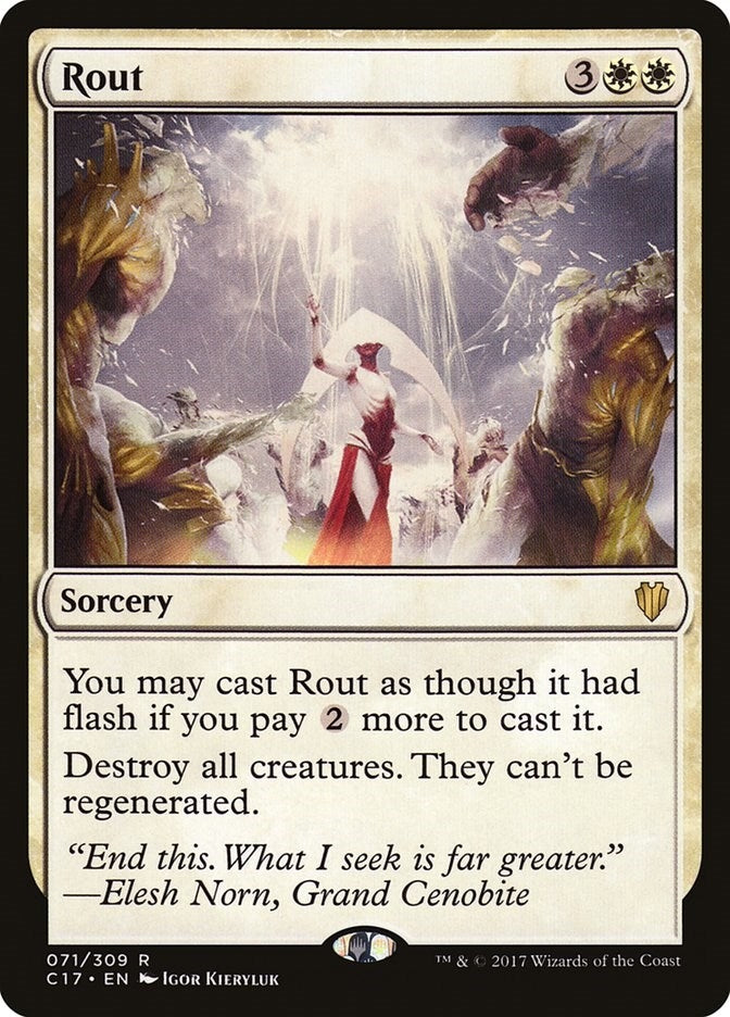 Image for Rout (Commander 2017) (71) - Magic: The Gathering