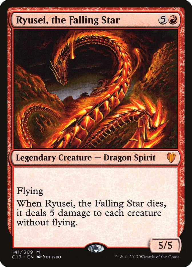 Image for Ryusei, the Falling Star (Commander 2017) (141) - Magic: The Gathering