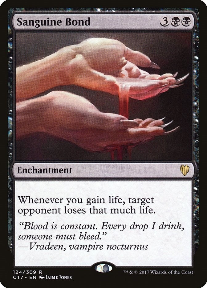 Image for Sanguine Bond (Commander 2017) (124) - Magic: The Gathering