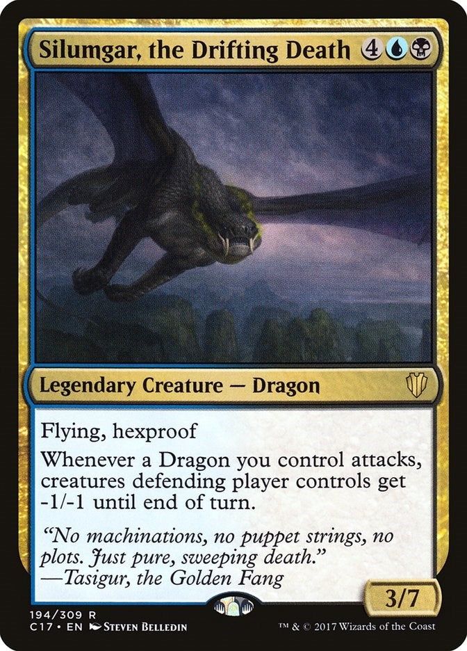 Image for Silumgar, the Drifting Death (Commander 2017) (194) - Magic: The Gathering