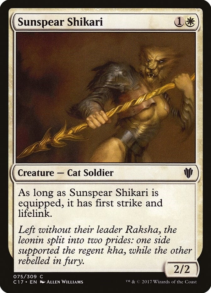 Image for Sunspear Shikari (Commander 2017) (75) - Magic: The Gathering