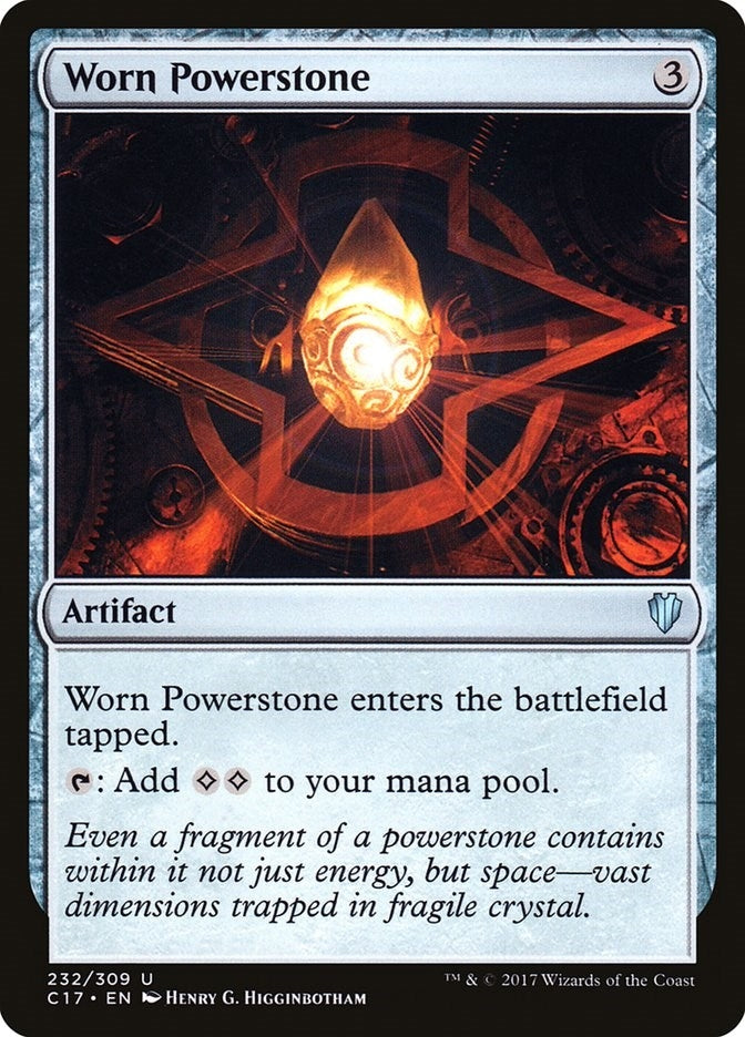 Image for Worn Powerstone (Commander 2017) (232) - Magic: The Gathering