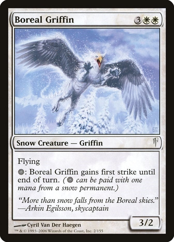 Image for Boreal Griffin (Coldsnap) (2) - Magic: The Gathering