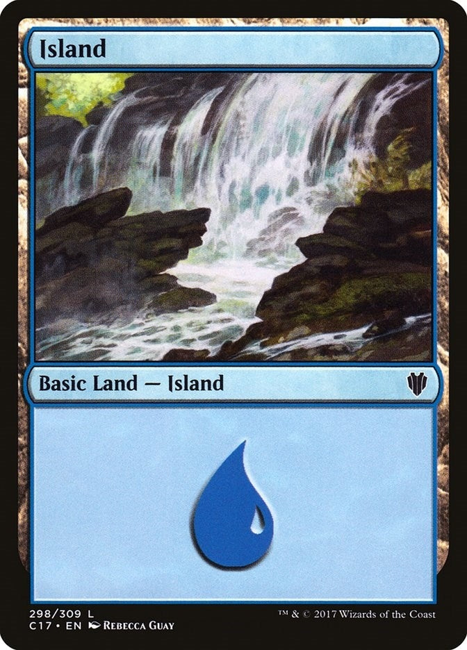 Image for Island (298) (Commander 2017) (298) - Magic: The Gathering