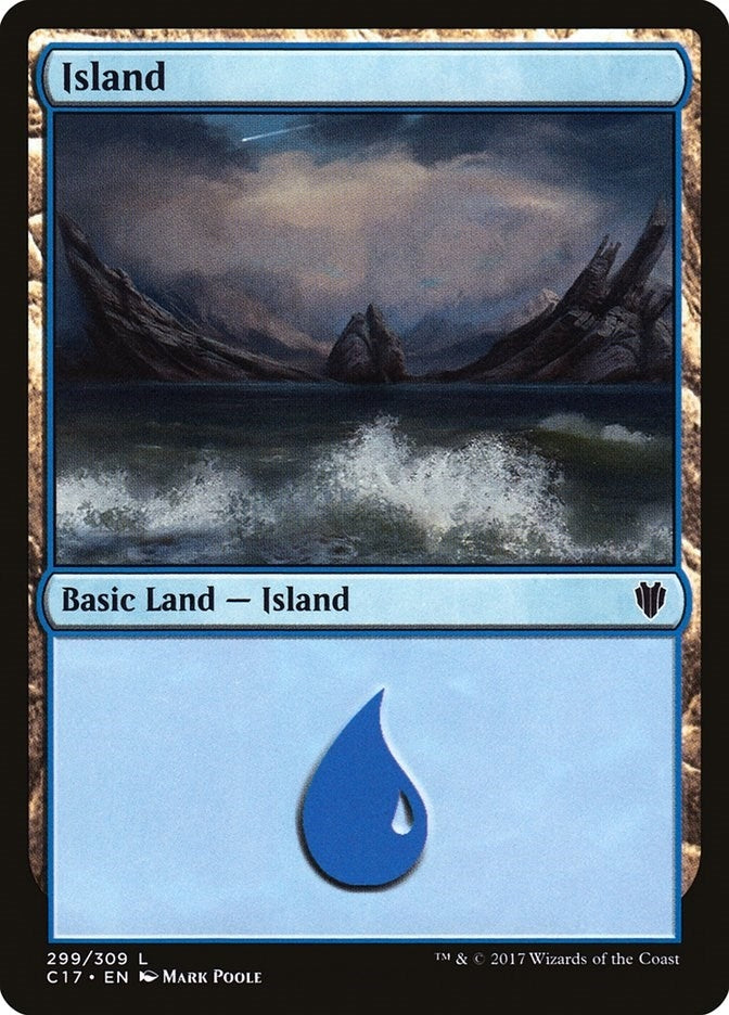 Image for Island (299) (Commander 2017) (299) - Magic: The Gathering