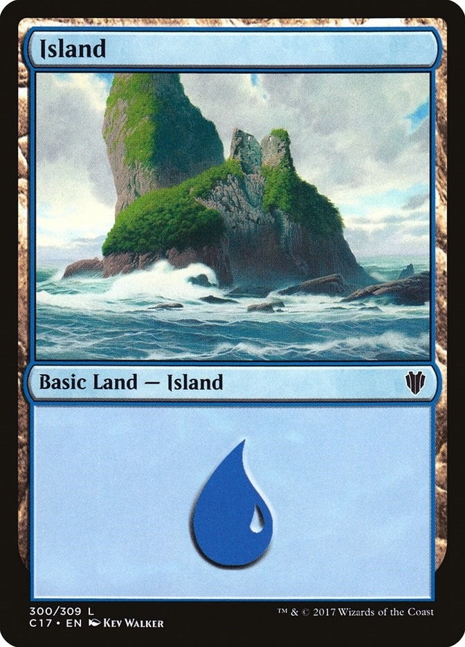 Image for Island (300) (Commander 2017) (300) - Magic: The Gathering