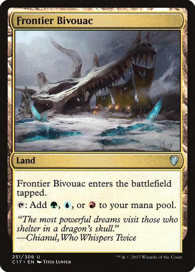 Image for Frontier Bivouac (Commander 2017) (251) - Magic: The Gathering